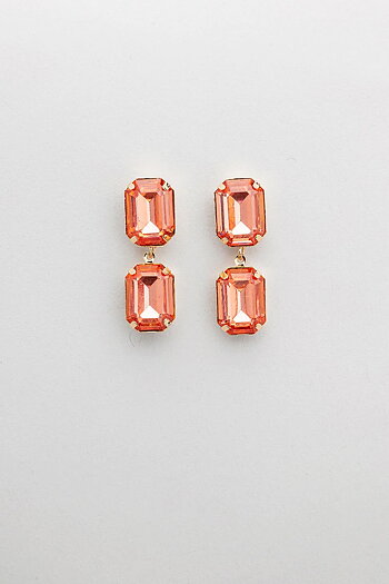 Bow 19 - Liz Earrings Korall