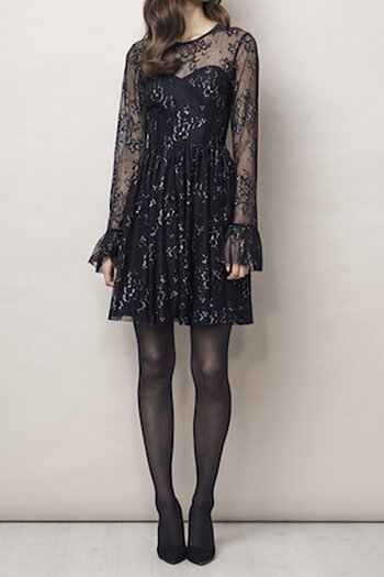 Ida Sjöstedt - Tilly Dress Black Silver