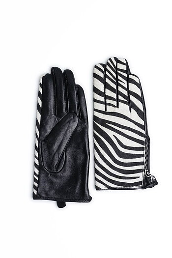 Maya  - Zebra Gloves