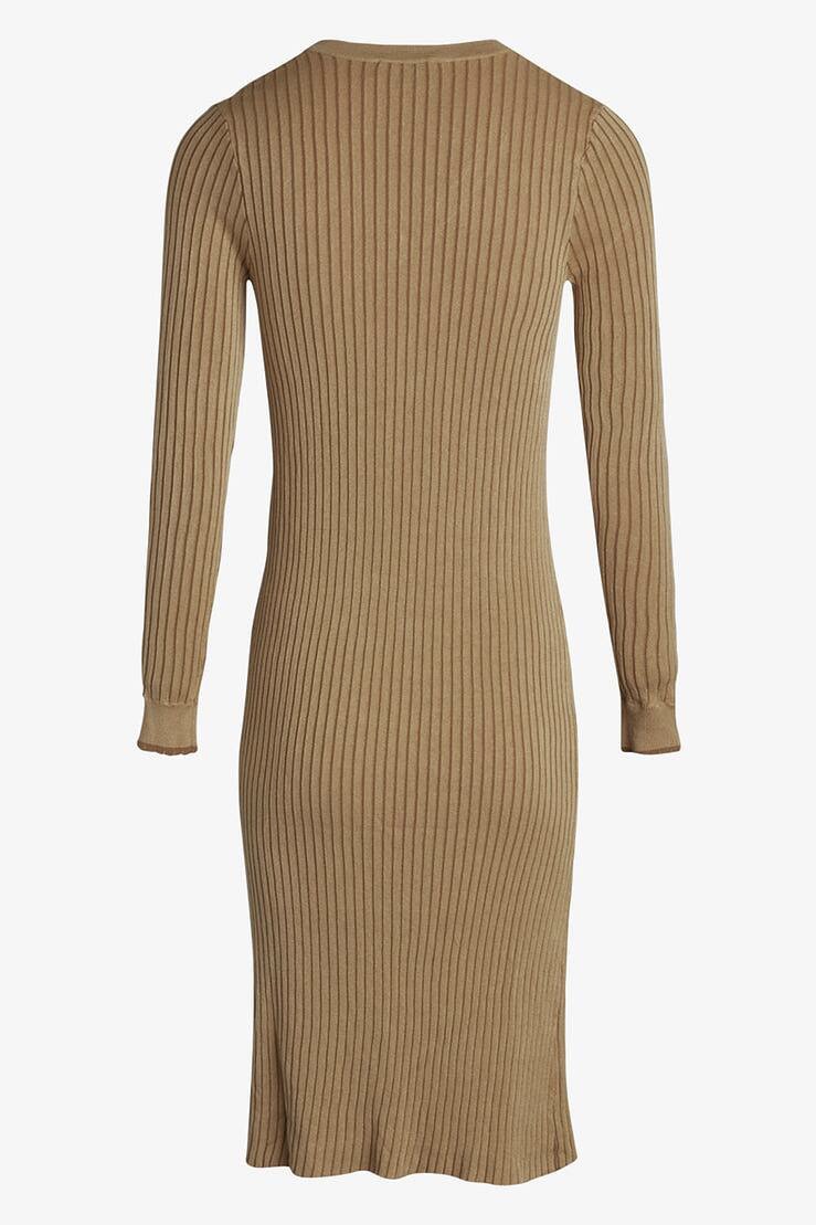 Noa Noa - Viscose Knit Dress Iced Coffee - 4