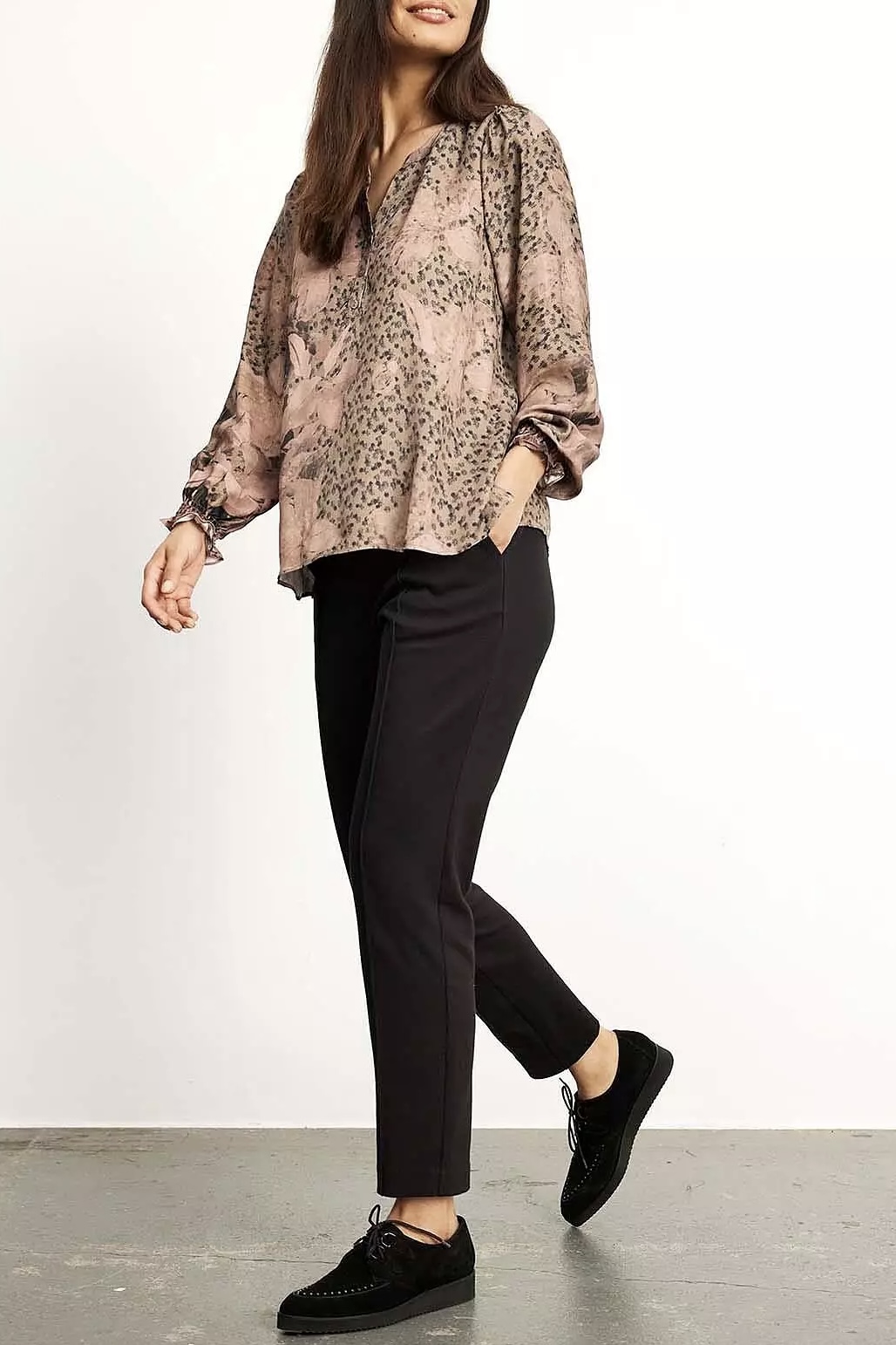 In Front -Erica Pants Black - 2
