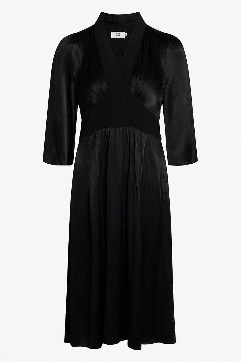 Noa Noa - Essential  Dressy Crepe Dress Black