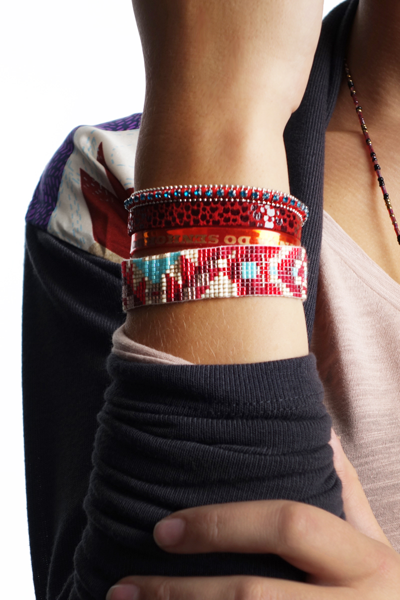 Hipanema  - Armband Parrot Red - 3