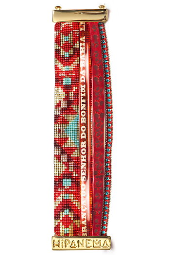 Hipanema  - Armband Parrot Red