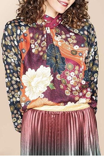Derhy - Imprimée Chic Blouse