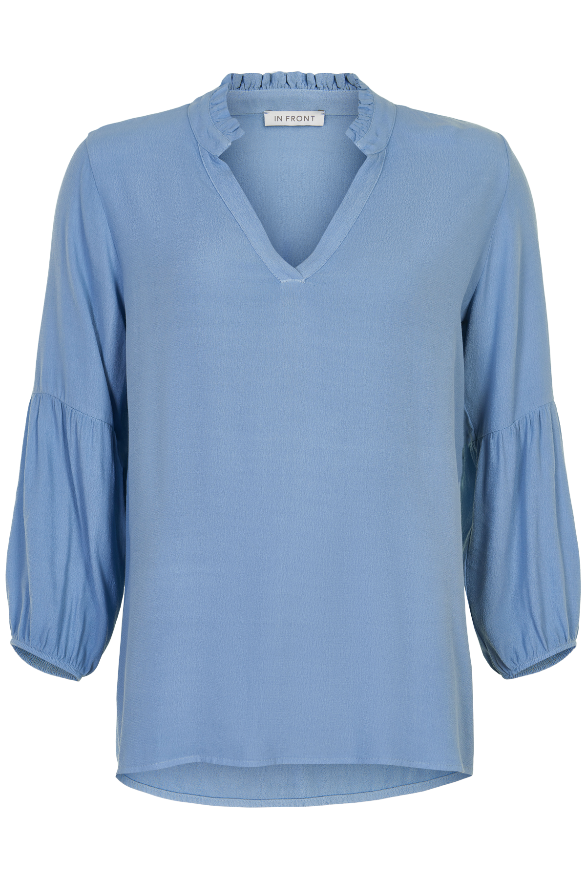  In Front  - Poco Blouse Blue - 2