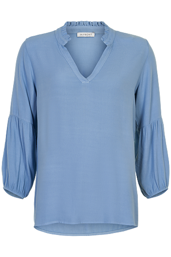  In Front  - Poco Blouse Blue