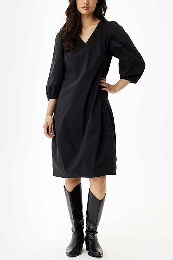  In Front -  Sandra Dress Black