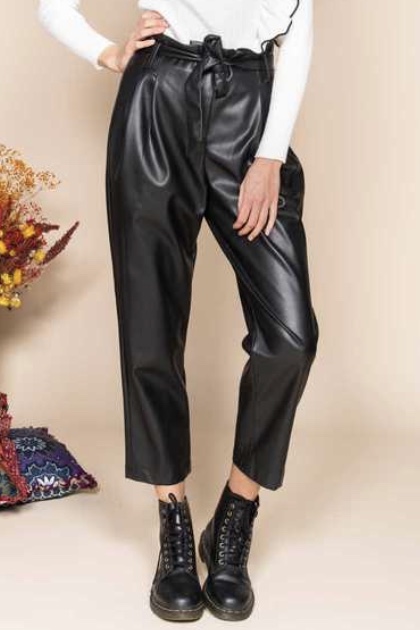 Derhy -  Pantalon Tableau Black - 3