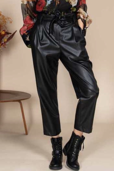 Derhy -  Pantalon Tableau Black
