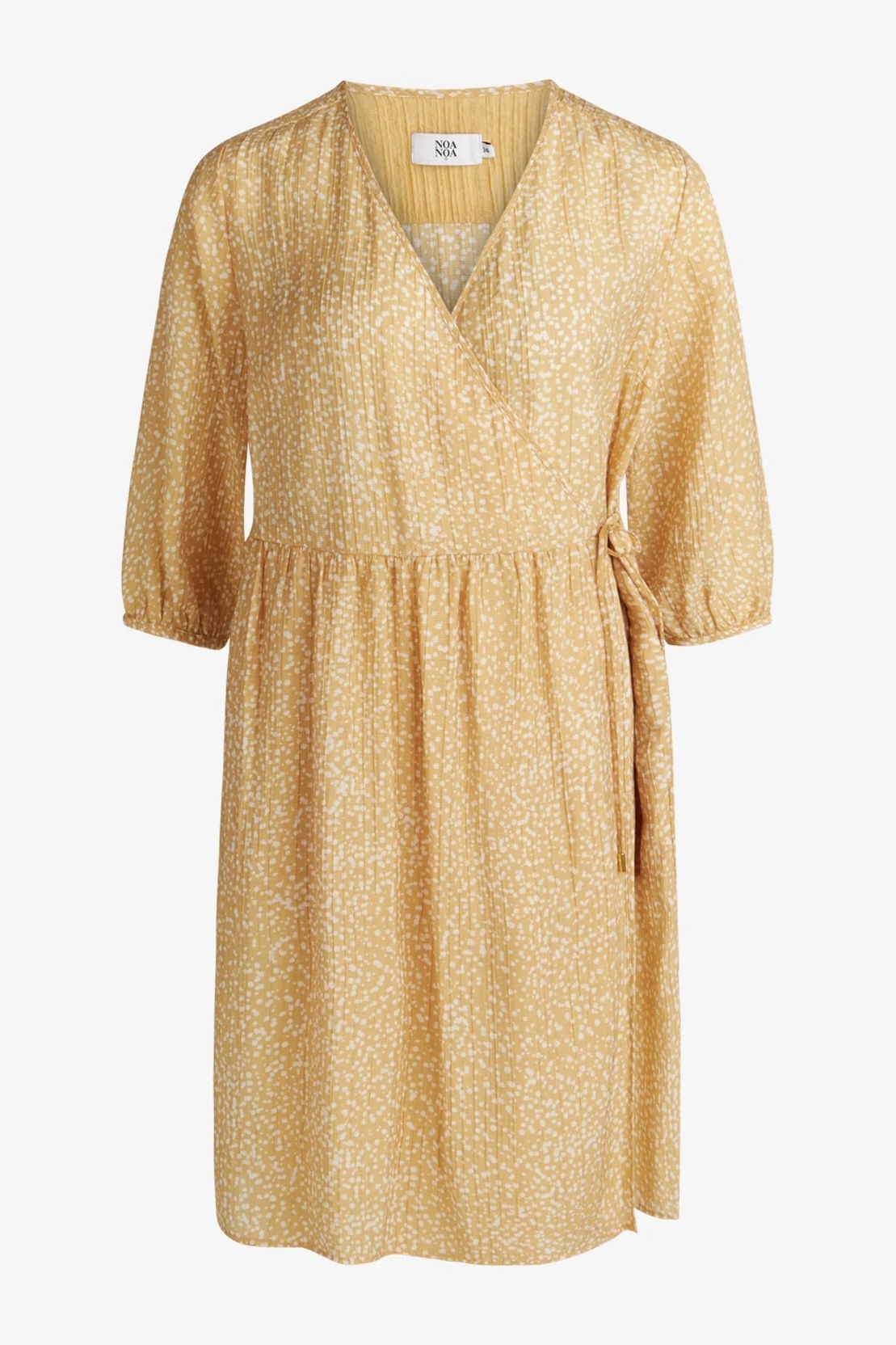 Noa Noa - Camille Wrap Dress Yellow - 4