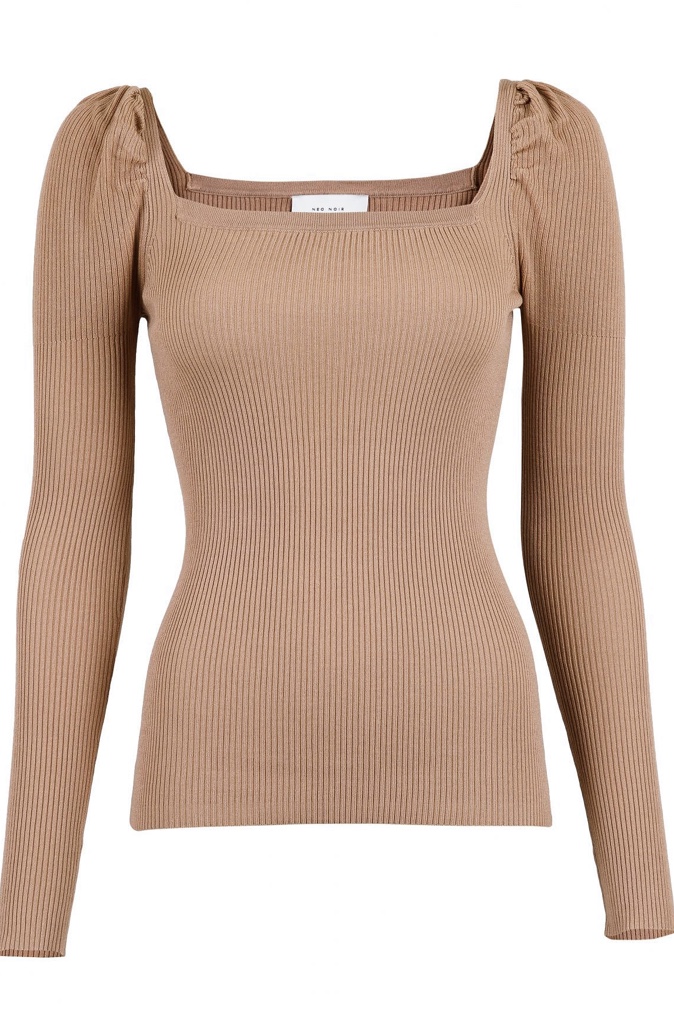 Neo Noir - Valerie Knit Camel - 3