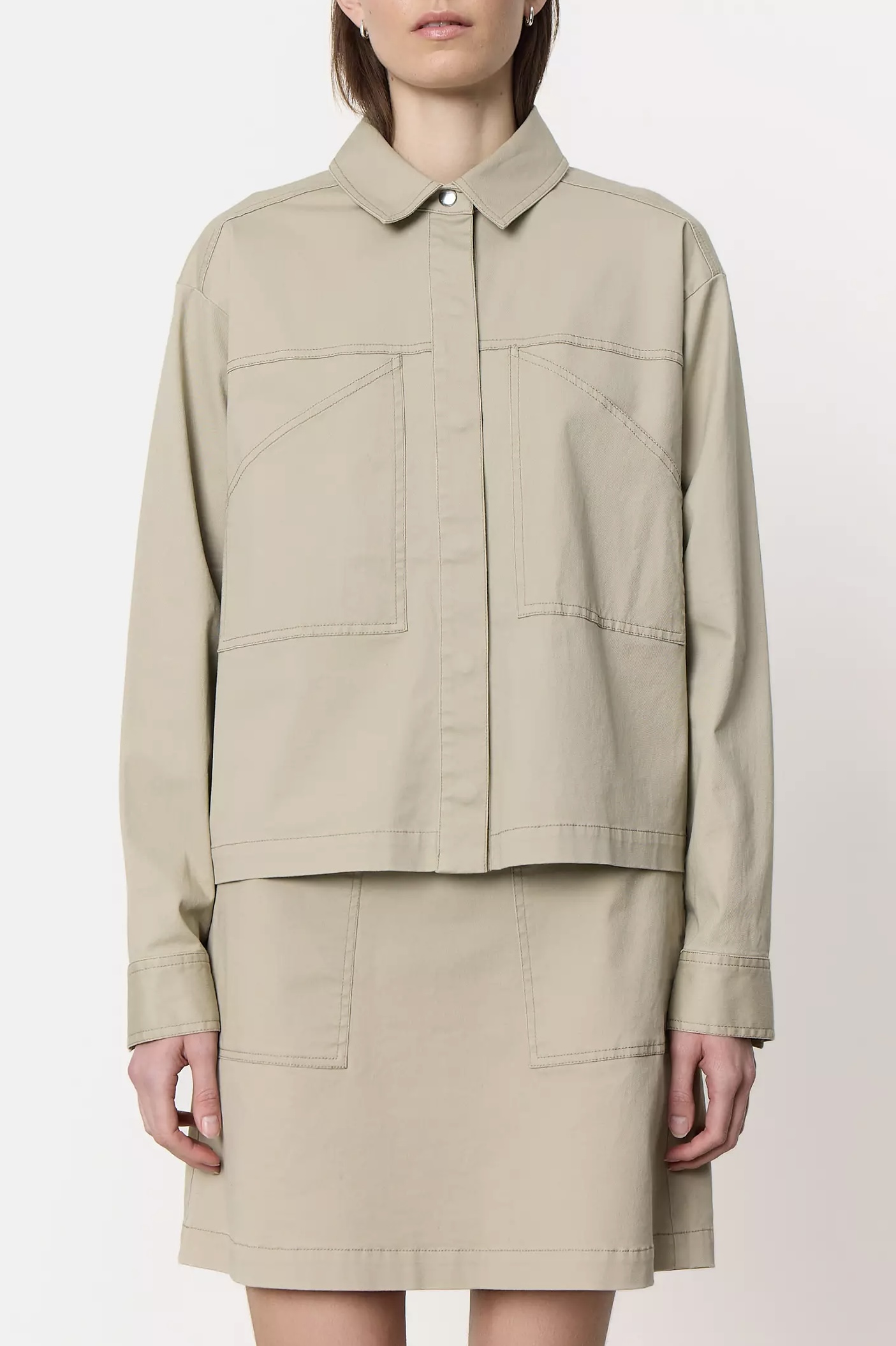 Leveté Room - Falke 1 Shirt Plaza Taupe - 4