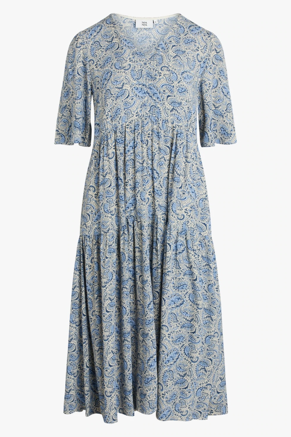 Noa Noa - Soft Moss Dress Blue - 3