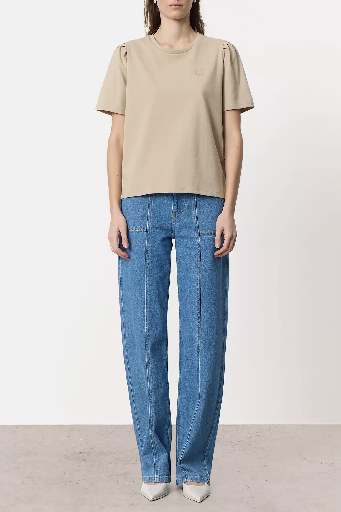 Leveté Room - Isol 1 T-Shirt Beige - 3