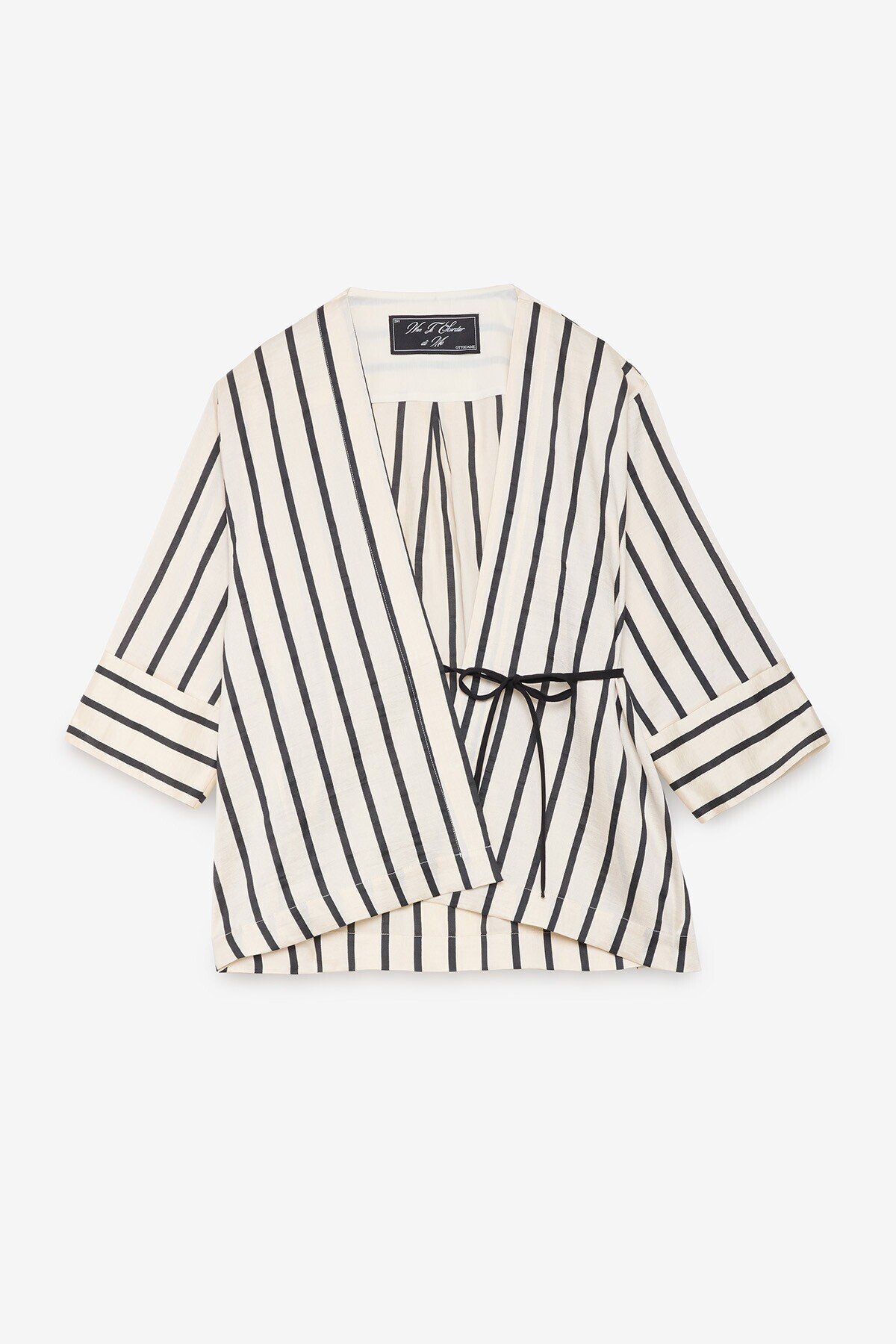 OttodÁme - Linen Blend Kimono Jacket - 7