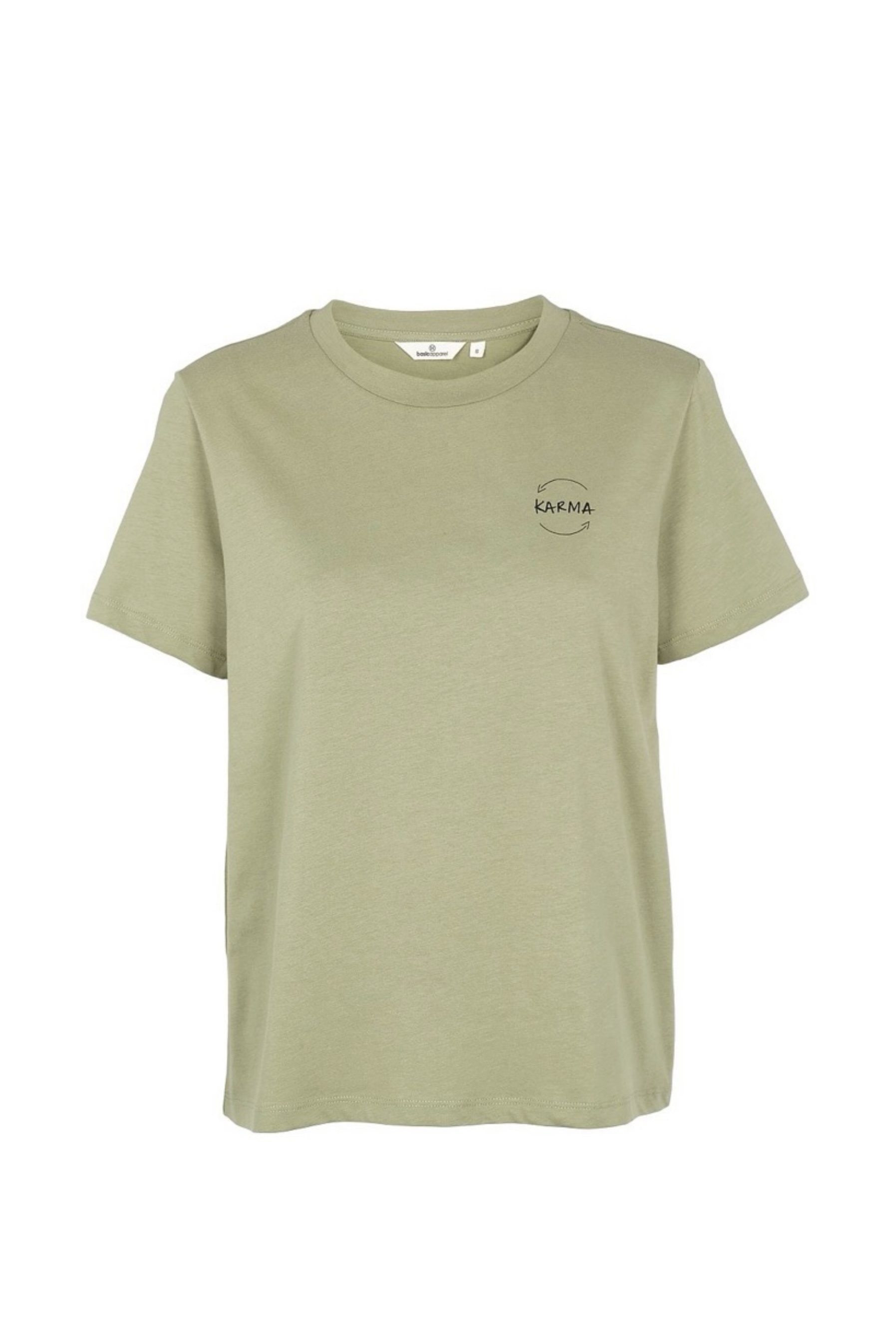 Basicapparel - Karma Tee Oil Green