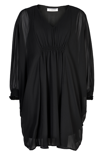 In Front  - Algora Dress Black