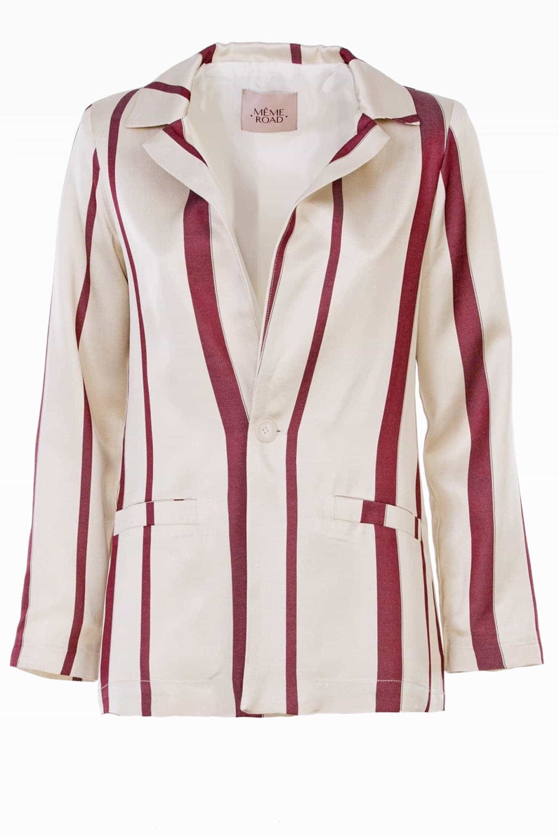 Meme Road - Striped Blazer - 3