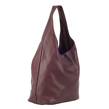 Ulrika Design -  Italian Leather Bag Bordaux