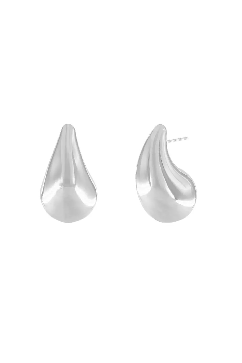 Dansk Copenhagen - Courage Waterproof Chunky Sphere Earring Silver Plating