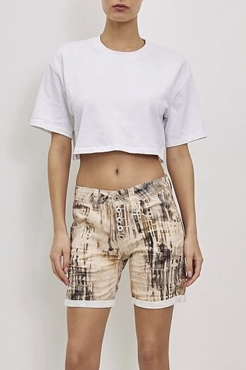 Drys - Sam Shorts Sand Printed