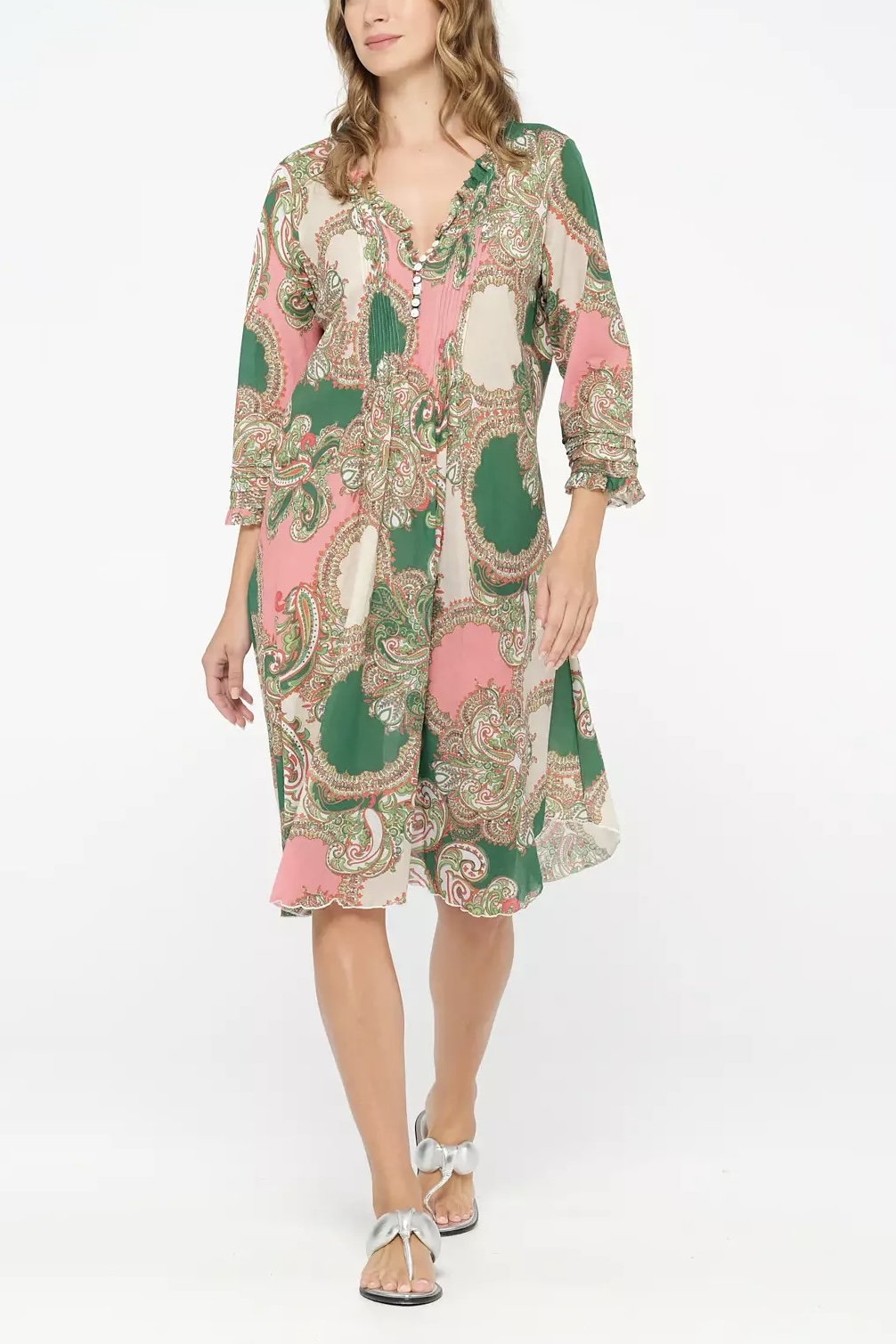 One Season - Middy Poppy Faro Cotton Coral
