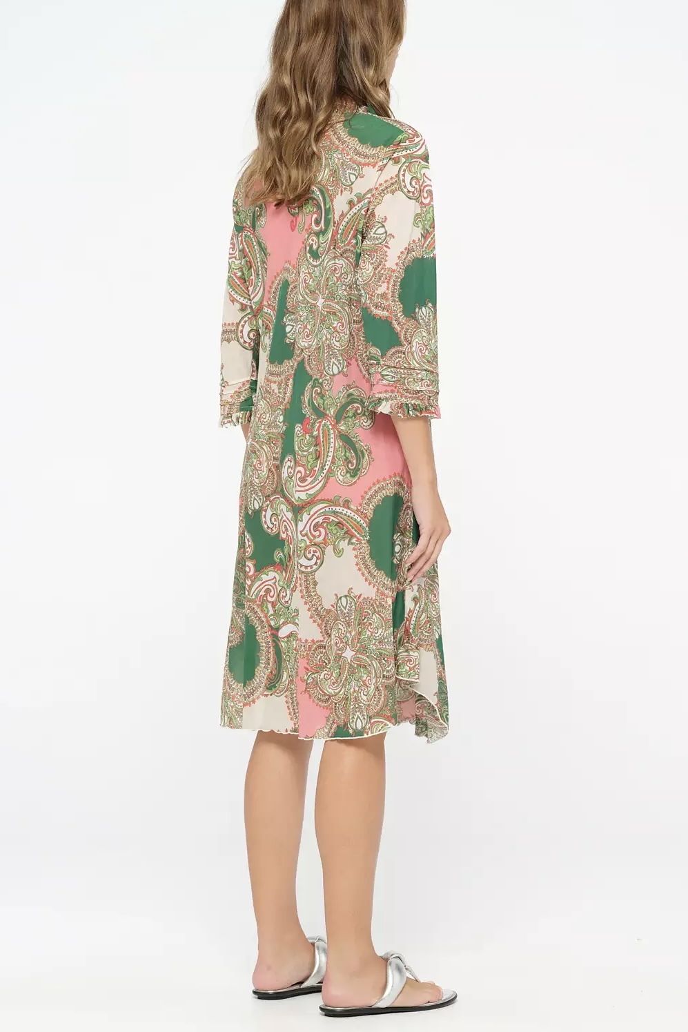 One Season - Middy Poppy Faro Cotton Coral - 3