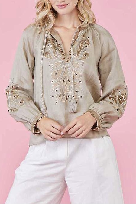 Derhy -  Naples Blouse Sand - 2