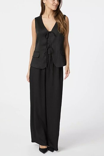 Neo Noir  - Malino Structure Waistcoat