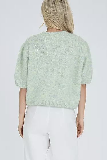 A-View - Inge Knit Pullover Pale Mint - 3