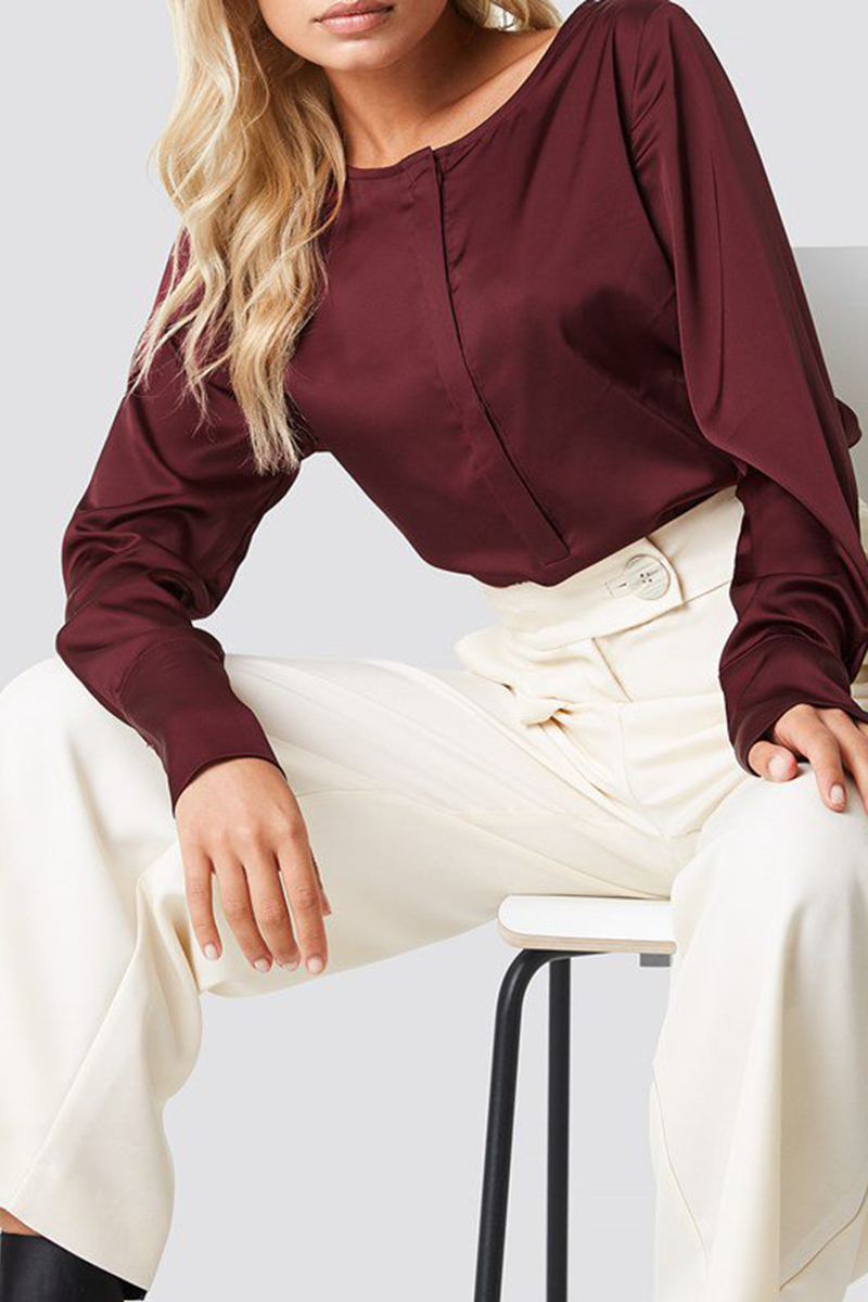 Rut & Circle  - Front Placket Blouse 