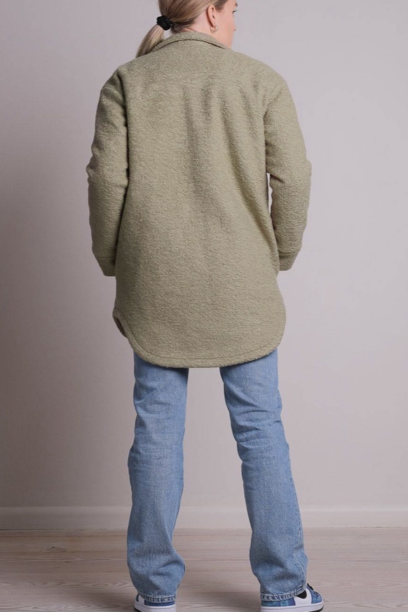 Neo Noir - Pike Boucle Jacket Dusty Army - 5