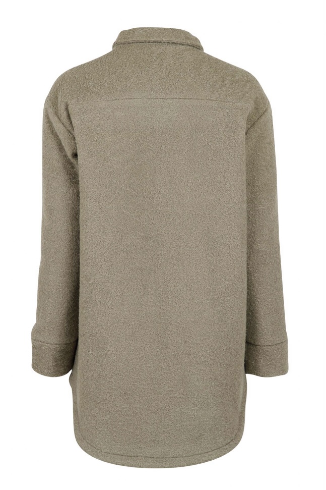 Neo Noir - Pike Boucle Jacket Dusty Army - 7