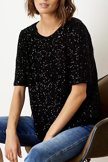 In Front - Bella Blouse Black