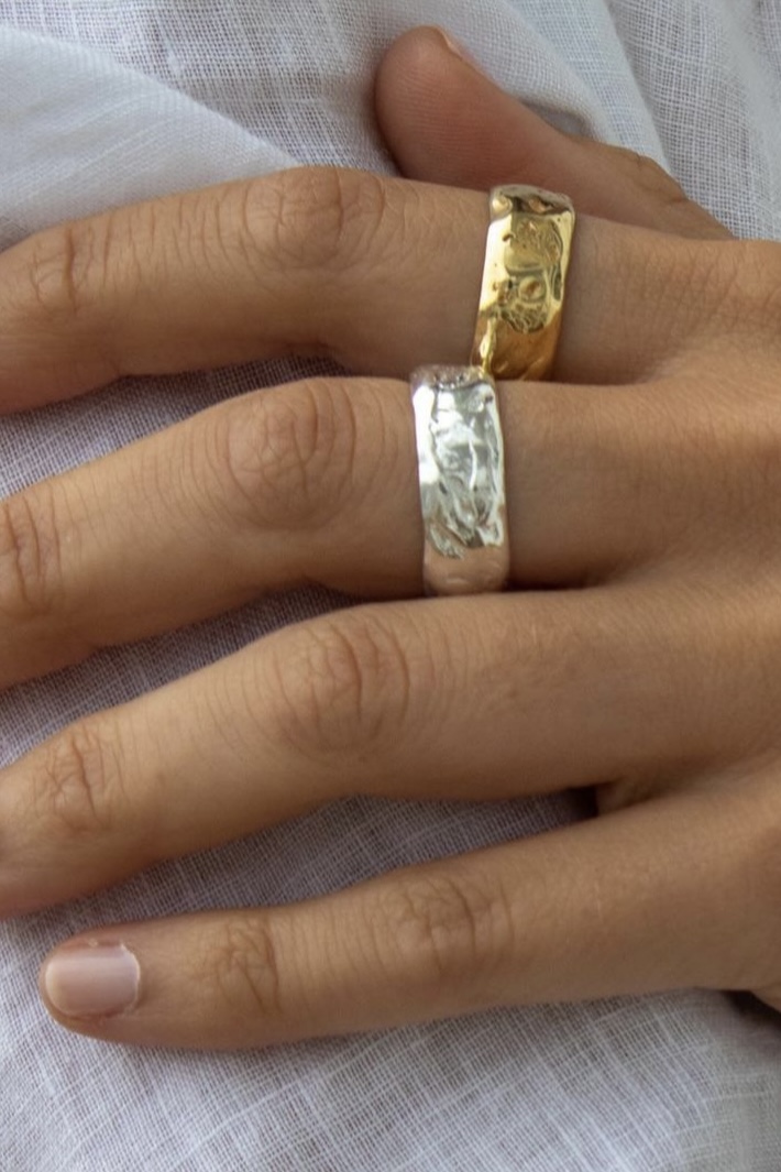 Annica Vallin - Victoria Ring Gold / Silver - 4