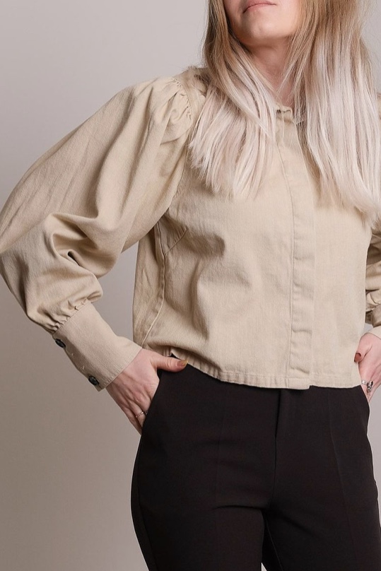 Neo Noir - Kandis Shirt Sand
