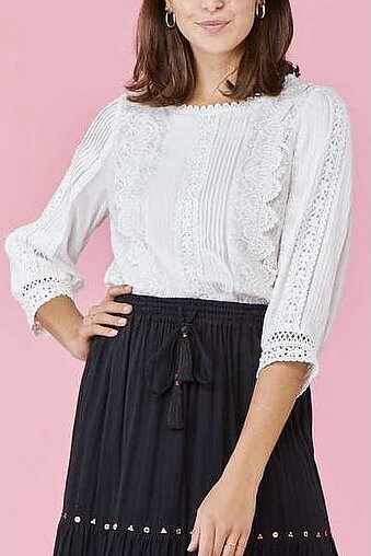 Derhy -  Narbonne Blouse White