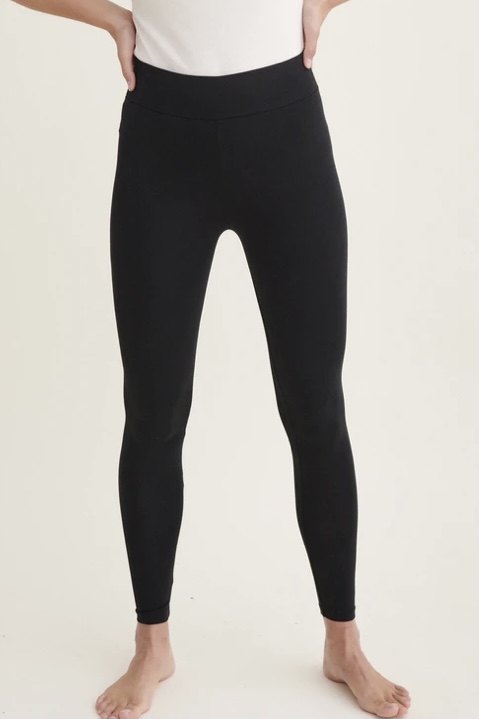 Basicapparel - Anni Soft Leggings Black & Khaki - 4