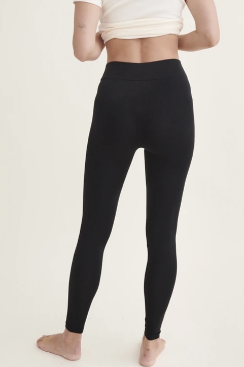 Basicapparel - Anni Soft Leggings Black & Khaki - 5