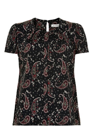 In Front  - Marcia Blouse Black