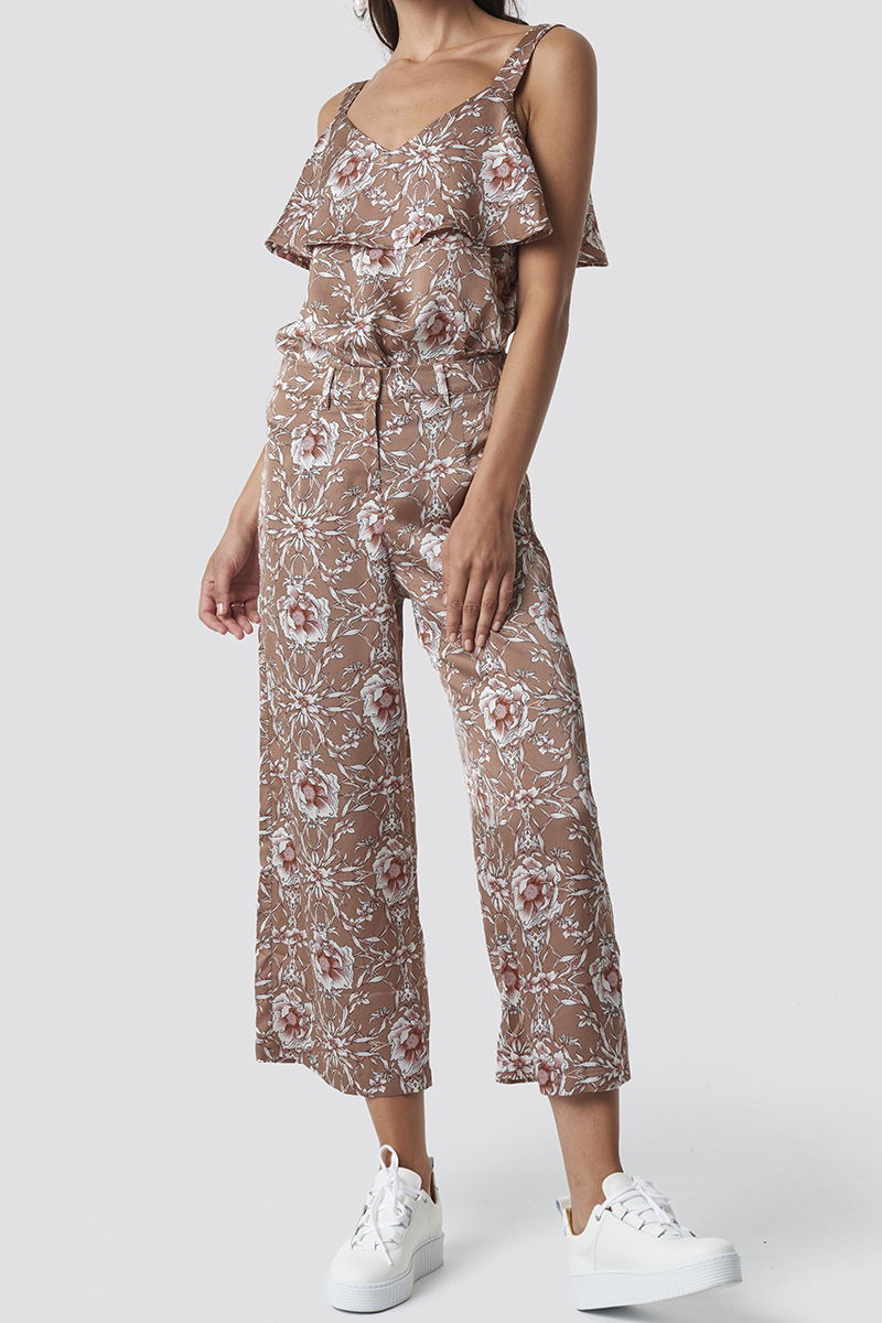 Rut & Circle  - Flower Print Frill Top - 2