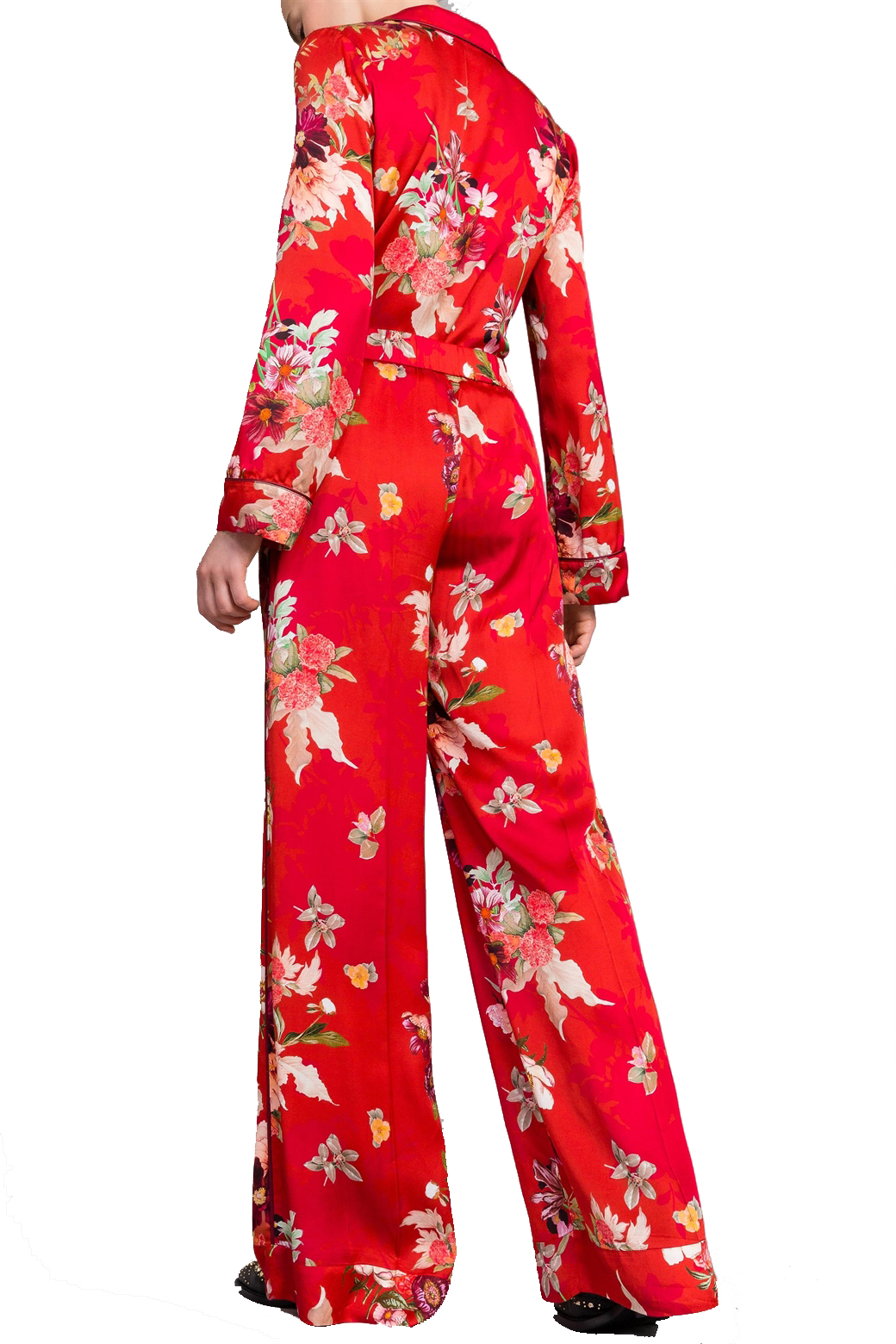 Twin Set - Satin Palzzo Trousers  - 3