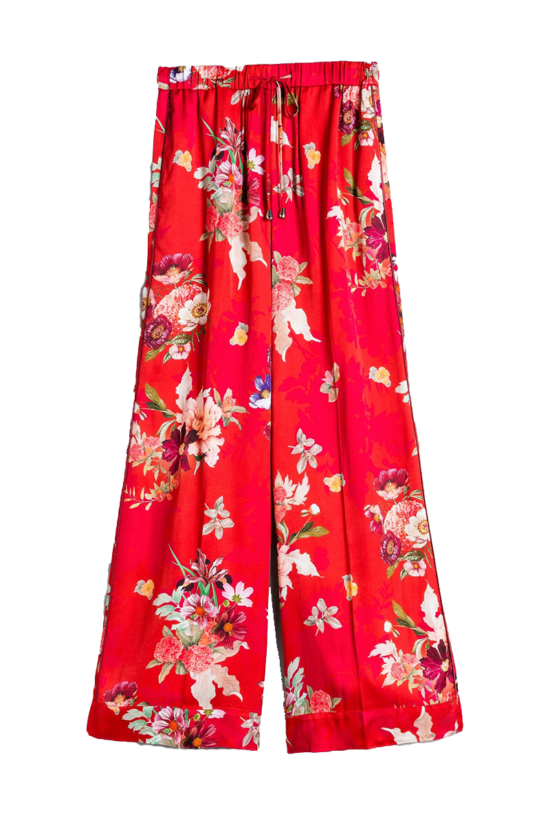 Twin Set - Satin Palzzo Trousers  - 5