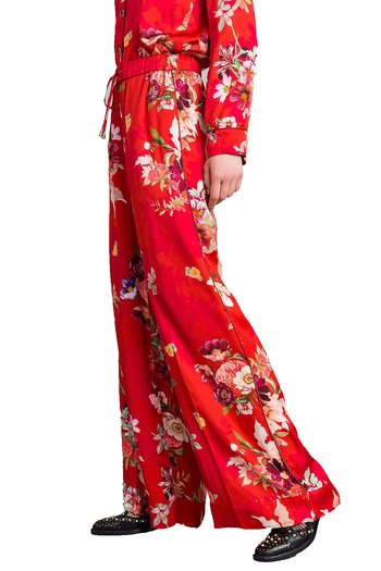 Twin Set - Satin Palzzo Trousers 