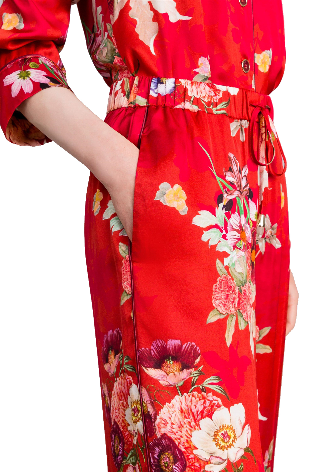 Twin Set - Satin Palzzo Trousers  - 4
