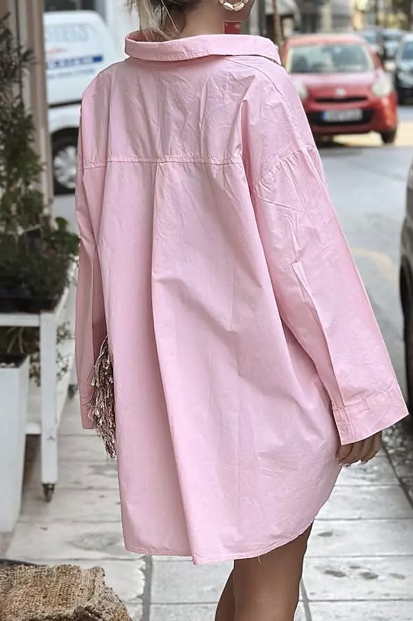 Sixty Days - Pocket Shirt Rose - 2