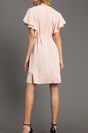 Twin Set - Satin Dress With Belt