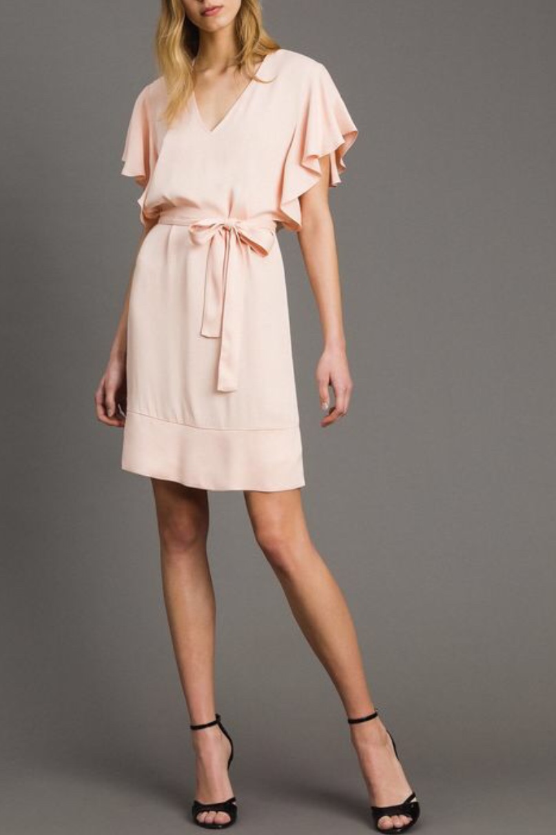Twin Set - Satin Dress With Belt