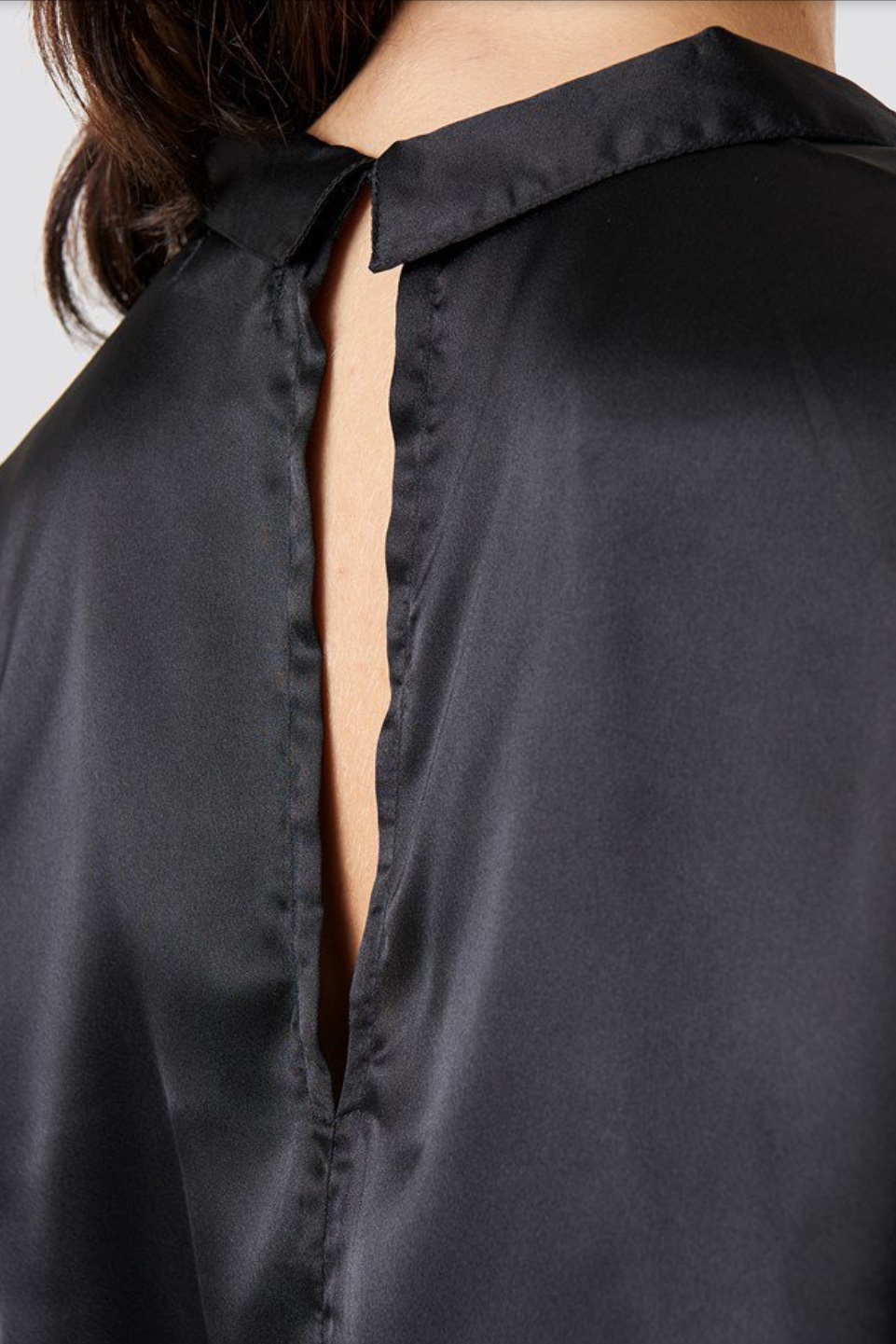 Rut & Circle  - Rebecka Satin Shirt Black - 4